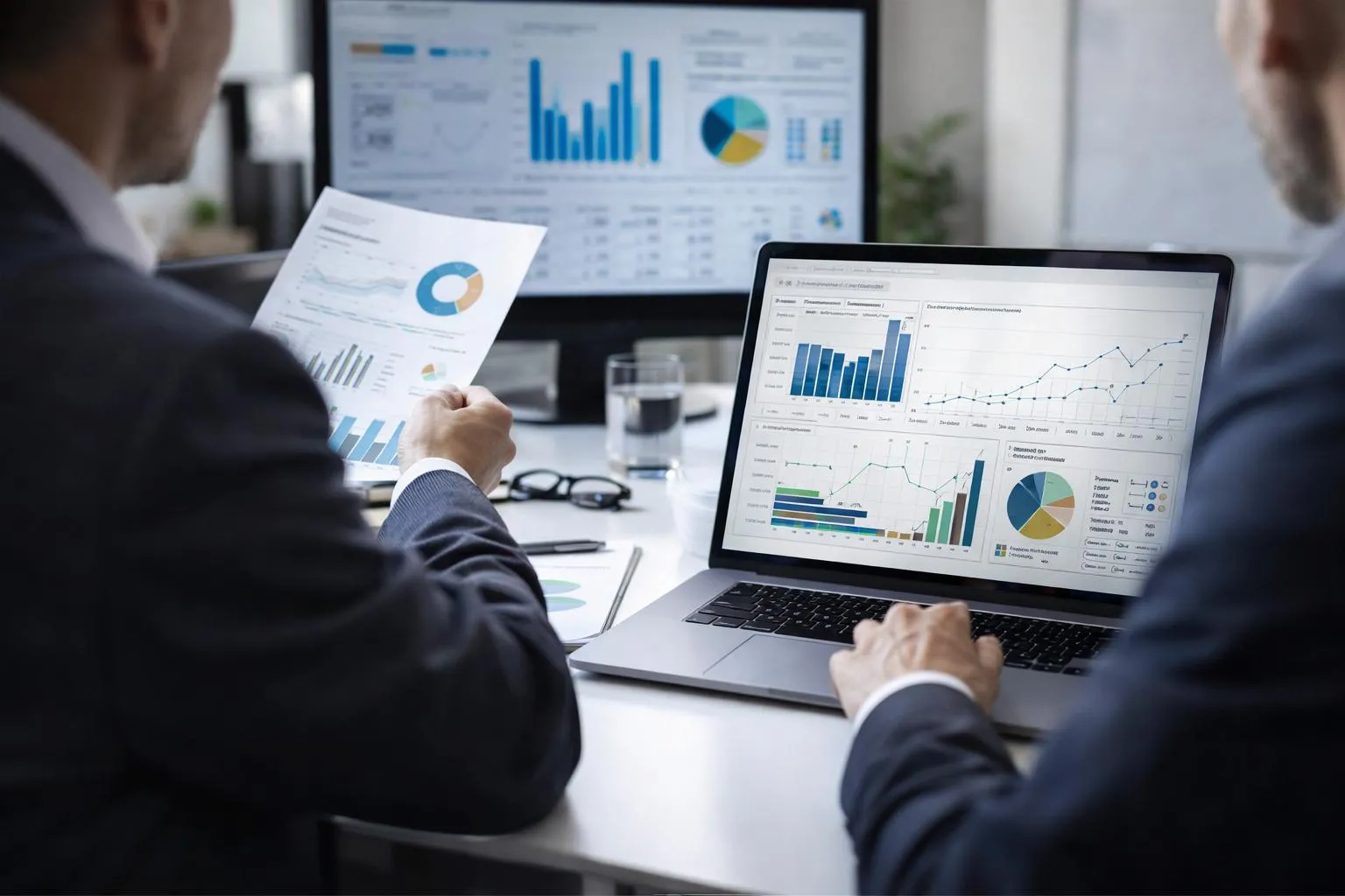 Consultoria operacional e dados para negócios com análise de indicadores e dashboards