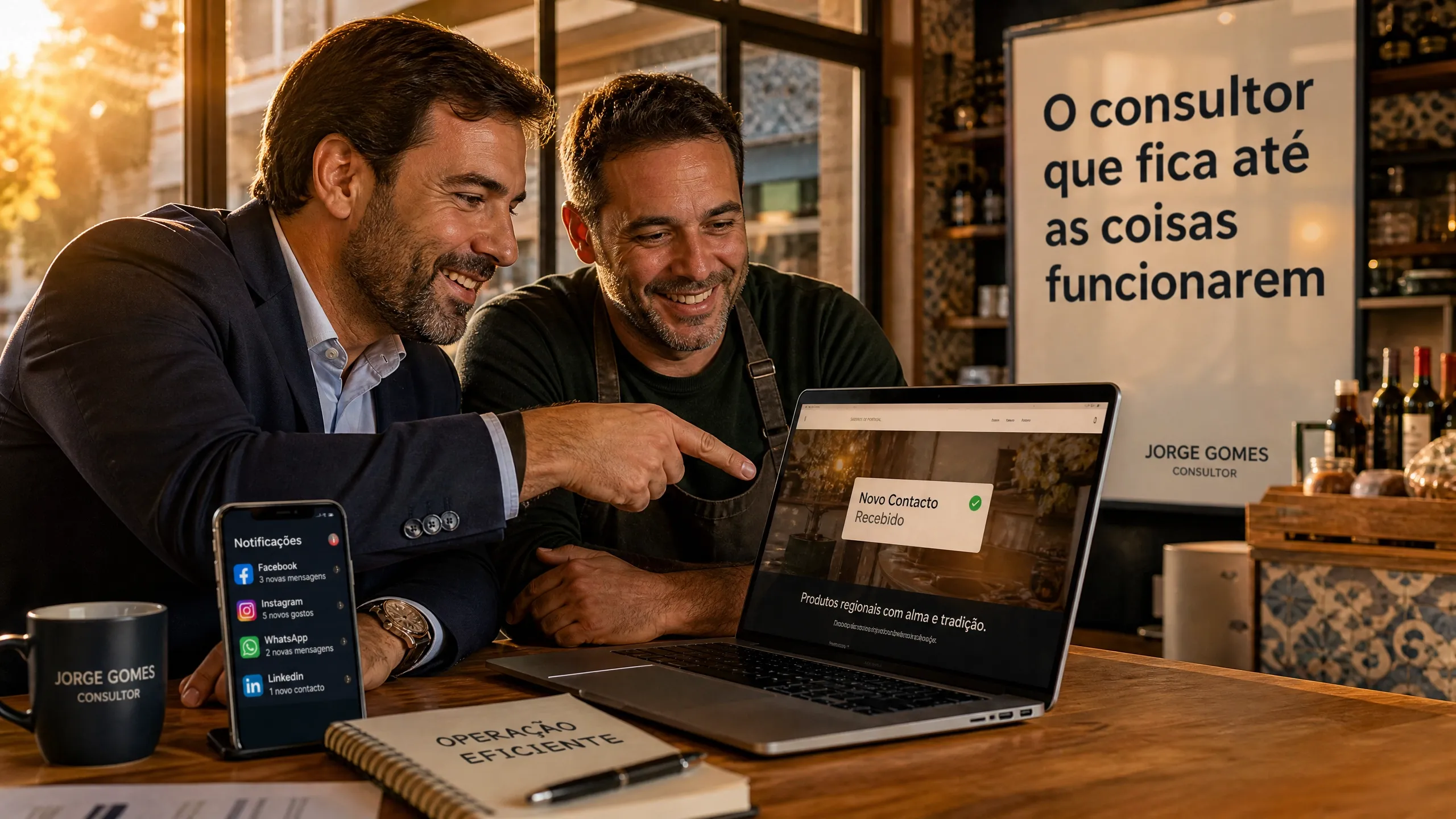 Consultoria operacional e dados para neg&oacute;cios - Jorge Gomes Consultor